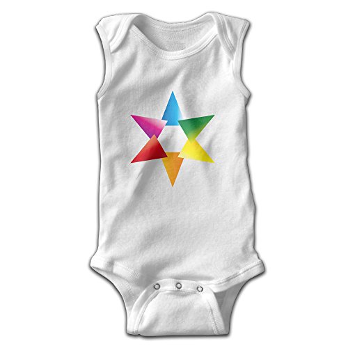 Michael Conti Colorful Star Pattern Sleeveless Baby RomperBodysuit Outfits Clothes For Bodysuit