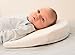 Lullaby Baby CPSC Lab Approved Large Wedge Pillow Infant Newborn Waterproof Large Size Memory Foam Foldable 12 Degree Incline Sleeper Acid Reflux for Bassinet