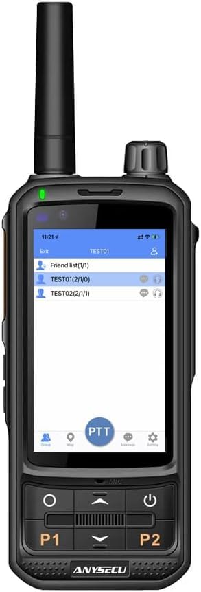 ANYSECU A970S 4G Zello Radio POC Push to Talk