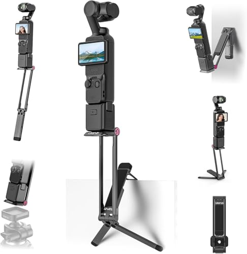 ULANZI MA66 Action Camera Tripod Mount Compatible with DJI OSMO Pocket 3, Quick Release Mount Tripod