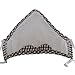 Unisex Adult's Fashion 3 Pcs Grid Anti Dust Antivirus Bacteria 3D Comfort Cotton Blend&Activated Carbon Earloop Gauze Mask PM2.5 Protective Mouth Face Muffle Warm Mask Respirator
