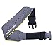 Build & Fitness Running Belt Waist Adjustable, Comfortable Slim with Key Clip - Fits Fuel Gel, iPhone 6,7,8plus,X, Samsung S7,S8,S9 - for Men, Women, Runners, Jogging, Gym, Yoga, Workout, Sports