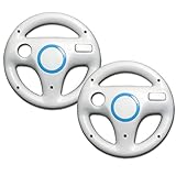 3QMart-Mario-Kart-Racing-Wheel-for-Wii-2pcs-Bundle-Bulk-Packaging-Color-May-Vary