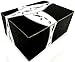 Cuckoo Luckoo Black Licorice Jelly Beans, 2 lb Bag in a BlackTie Box