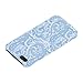 Light Blue Paisley Pattern Hard Case Cover iPhone 5S / 5