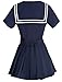 ROLECOS Himiko Toga Cosplay Costume MHA BNHA Outfit Japanese Sailor Dress S