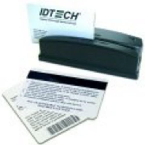 ID Technologies WCR3237-700S Omni BC Slot Reader, Keyboard Wedge, Infrared, at and PS2 Cable