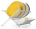 Miusco Dish Rack Aluminum Folding Drying Rack, 2-tier Dish Drainer