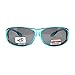 Womens Polarized Fit Over Glasses Rhinestone Sunglasses Oval Rectangular Teal