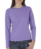 Ladies' Long-Sleeve Cotton Tee