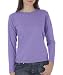 Ladies' Long-Sleeve Cotton Tee