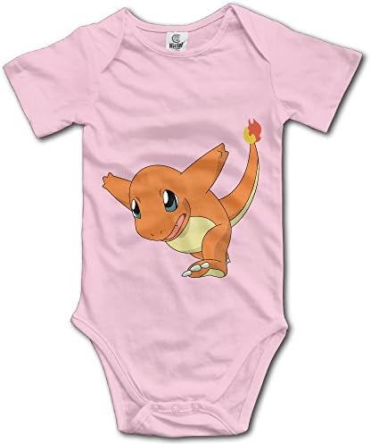 Charizard Charmander Pokemon Cute Baby Onesie Bodysuit