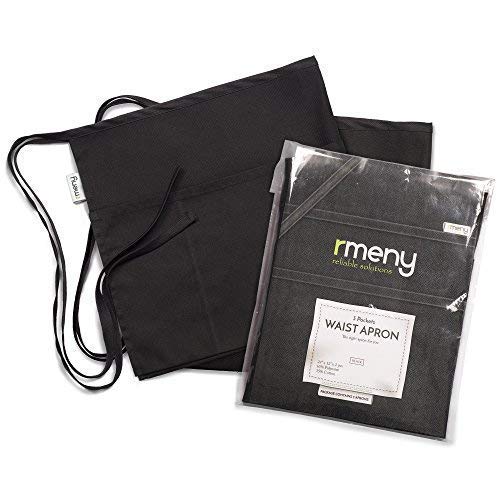 2 Pockets+Waist+Apron+Pack+Waitresses