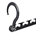 SONGMICS Magic Hangers 10 Pack, Heavy Duty Closet Organizer Space Saving Clothing Hangers Hold up to 33 lb 10 Clothes per Hanger, Plastic Gray UCRP23G-10