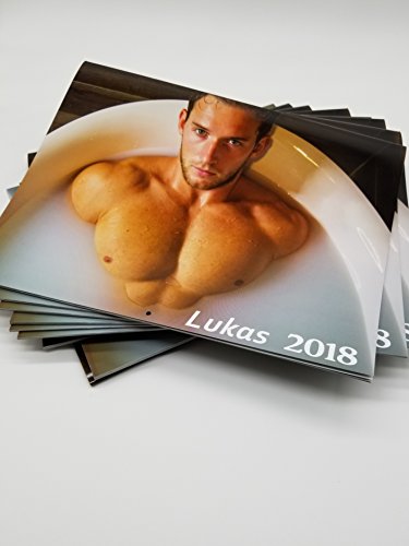 Free Muscle Man Wall Calendar 2018 Body Photoraphy Art Lukas Velek [K.I.N.D.L.E]