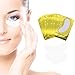 Eye Gel Pads - 50 Pairs of Eyelash Lash Extension Under Eye Gel Pads Lint Eye Patches (Gold50)