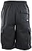 DREAM USA® Mens Cargo Sweat Shorts (M up to 5XL) (5XL, 771-CHARCOAL)