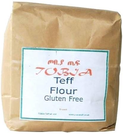 Tobia Teff Brown Teff Flour 1000g X 2 (Pack of 2)