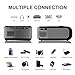 Video Projector Seeback 1080P Full HD LED Projector 3600 Lumens 30,000 Hrs Multimedia Home Theater Movie Projector for Indoor/Outdoor 150 Inch Compatible with USB/HDMI/SD/AV/VGAthumb 3