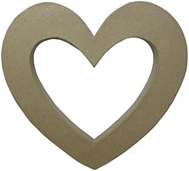 Craft Ped Paper CPLBF0047 Mache Open Heart 3D