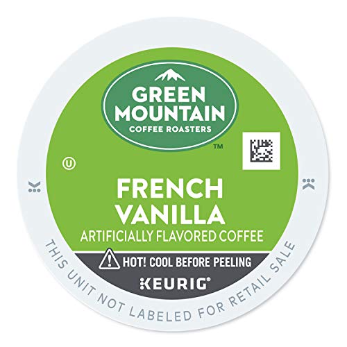Green Mountain Coffee French Vanilla Keurig Single-Serve K-Cup Pods, Light Roast Coffee, 96 Count