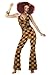 California Costumes Women's Boogie Babe Costume,Tan,Large
