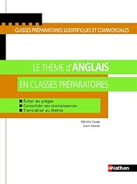 Le  thème d'anglais en classes préparatoires