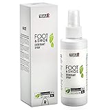 Shoe Deodorizer and Foot Odor Eliminator Spray - Strong Feet & Shoe Deodorant - Removes Bad Smell from Sandals Tennis Athlete Dance Sneaker Climbing Work Stinky Shoes