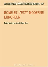 Rome et l'État moderne européen