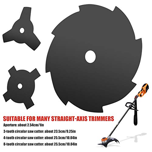 Owlhouse 8 Tooth Dental Steel Brush Cutter Cutter, Trimmer, Weed Blade, Lawn Mower Brush Blade Steel Blade, Weeder Blade