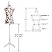 Giantex Female Mannequin Torso Body Dress Form with White Adjustable Tripod Stand