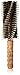 Ibiza Hair Boar Bristle Round Brush (B2-35mm) | Blonde Bristles & Cork Handle | Ideal for Color Treated Tresses | Big Waves or Tight Curls | Adds Shine & Texture for Long Styles & Large Sections