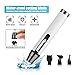 Nose Hair Trimmer for Men,Electric Facial Ear Hair Clippers 4 in 1,Rechargeable Mute Motor Waterproof Double-Edge Stainless Steel Blades Nose Hair Scissors,Wet/Dry Use Trimming Tool for Men