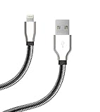 Navigate Wireless Lightning to USB Cable with Metal Ends, 10-Feet (3.05 Meters