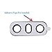 Unifix Platinum Rear Back Camera Lens Repair Cover Glass for LG G6 H870 H871 H872 H873 LS993 VS998 US997 H870DS + Repair Toolkit