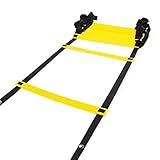 Physport Speed Ladder Soccer Training Agility Ladder with Carry Case Sport Tool
