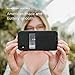 Moment Wallet iPhone X Case - Slim, Credit Card Carrying, Wrist Strap Friendly Case for Photography and Camera Lovers (Premium Black Leather)