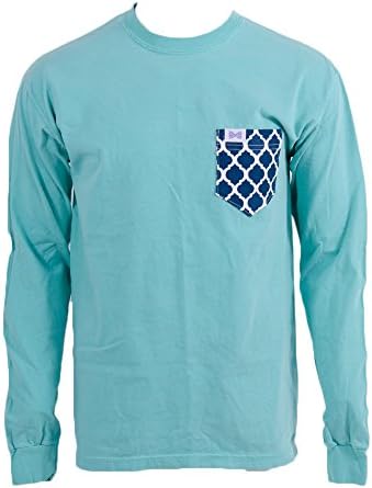 Fraternity Collection L/S Natalie Mint Julep S Mens Shirt