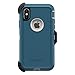 OtterBox Defender Series Screenless Edition Case & Holster for iPhone X/Xs (Renewed) - Big Sur (Pale Beige/Corsair)