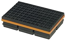 Mason Vibration Isolation Pad, 4x4x1 1/4 in