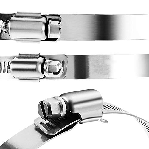 1 GLIDESTORE+6+Inch+Stainless+Steel+Clamps