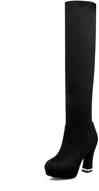 suede platform boots