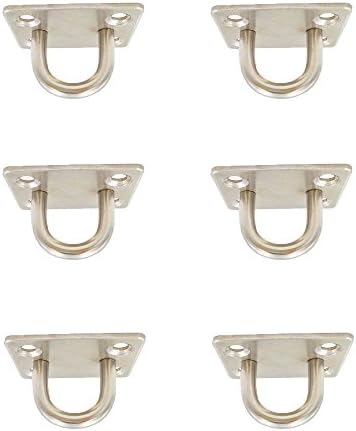 FYRONDY Screws Mount Stainless Steel Ceiling Hook Hanger ( 6 in pack )