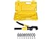 TMS 10 Ton Hydraulic Wire Battery Cable Lug Terminal Crimper Crimping Tool 9 Dies