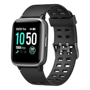 Smart Watch for Android and iOS Phone 2019 Version IP68 Waterproof,YAMAY Fitness Tracker Watch with Pedometer Heart Rate Monitor Sleep ...