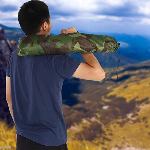 Aufee Tent, Outdoor Camouflage UV Protection Polyester Waterproof Beach Individual Backpacking Shelter Tent for Camping Hiking Traveling