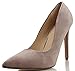 Delicious Women's Cindy Pointy Toe Velvet Single Sole Classic Pump
