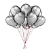 12-inch Latex Silver Balloons 100pcs/Wedding/Birthday Party Decor Children Kids Gift