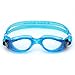 Aqua Sphere Kaiman Swim Goggle (Small, Clear Lens/Blue Frame)