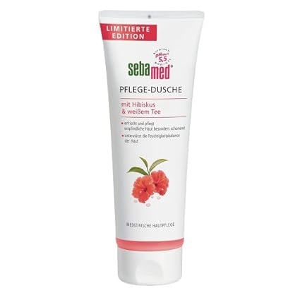 SEBAMED Pflege-Dusche mit Hibiskus & weißem Tee 250 ml Duschgel
